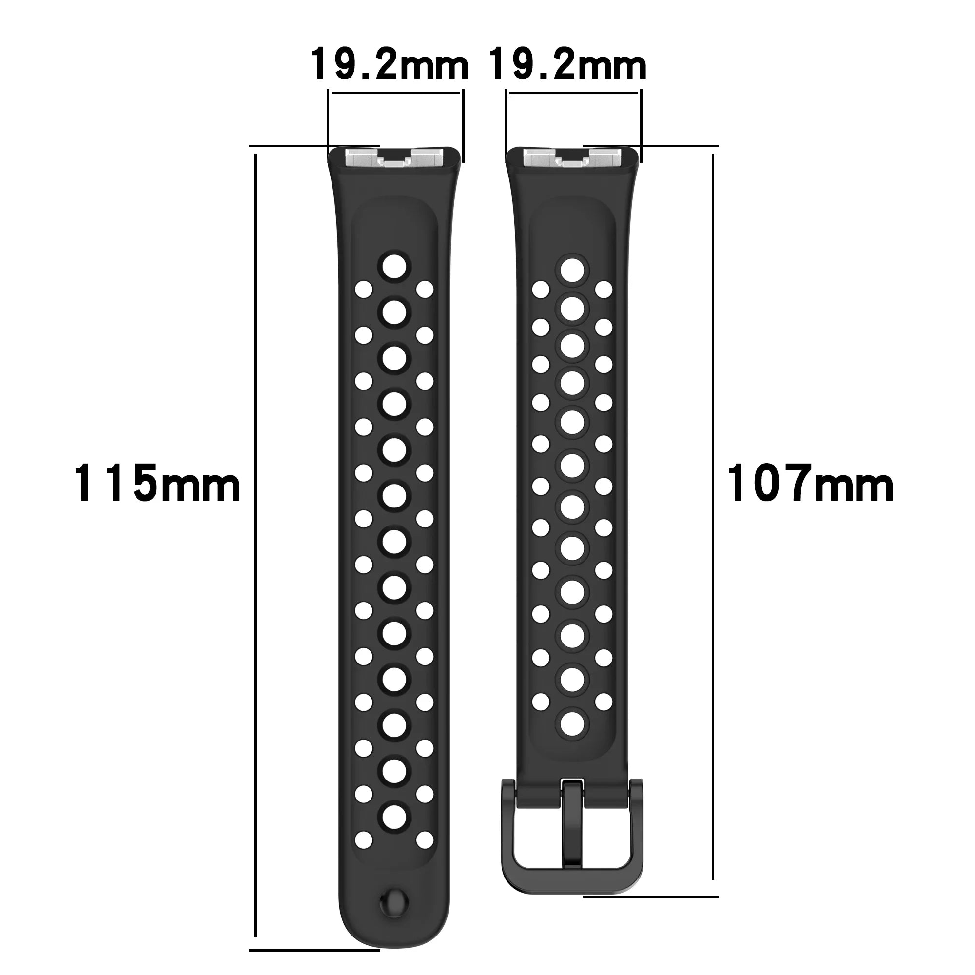 Silicone Straps For Huawei Band 10 9 8 Strap Accessories Replacement Sport Breathable Bracelet Correa Huawei Bands 10 9 8/8NFC