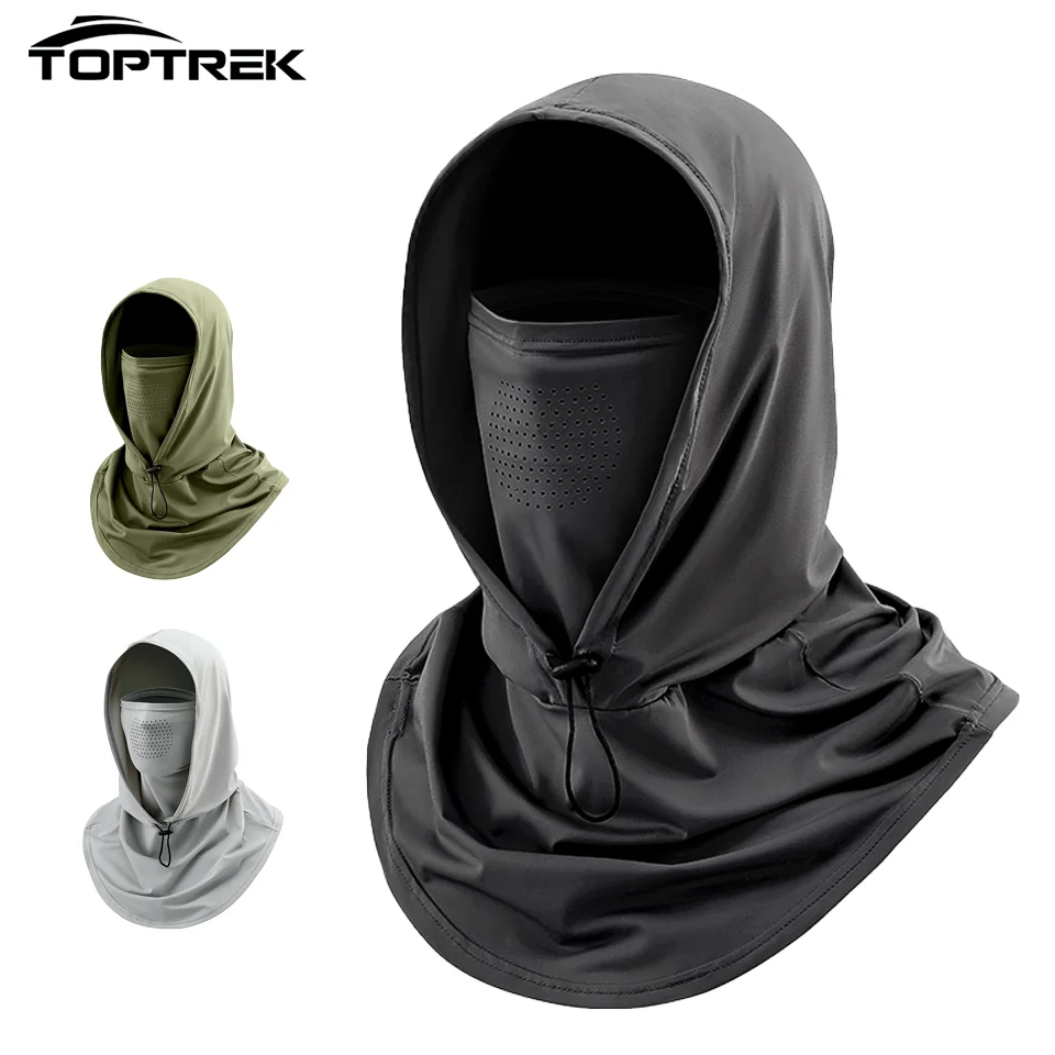 Full Face Mask Sun Protection Windproof Hat Motorcycle Riding Sports Cap Neck Protect Outdoor Sunscreen Breathable Fishing Mask