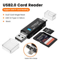 Olaf 5 In 1 Card Reader Otg Type C Micro Sd Card Reader Flash Drive Smart Memory Card Reader Usb 2.0 Tf Cf Cardreader Adapter