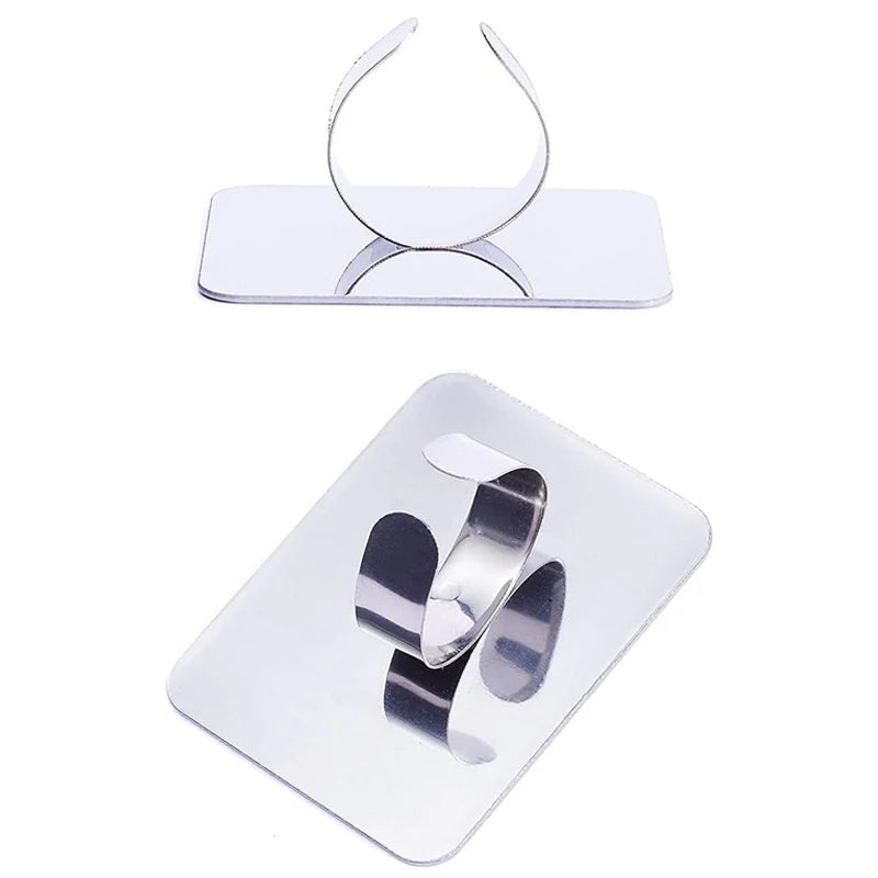 Liquid Foundation Palette Makeup Palette Tray Lipstick Make Up Stainless Steel Ring Makeup Blend Foundation Spatula Palette Tool