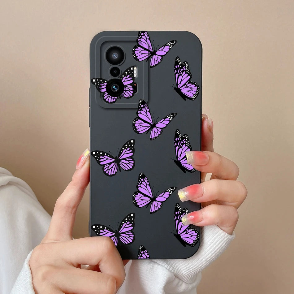 Love Heart Case For Xiaomi 11T Pro Back Cover Soft Liquid Silicone Full Protection Phone Covers For Xiaomi Mi 11t Pro 11 t Funda