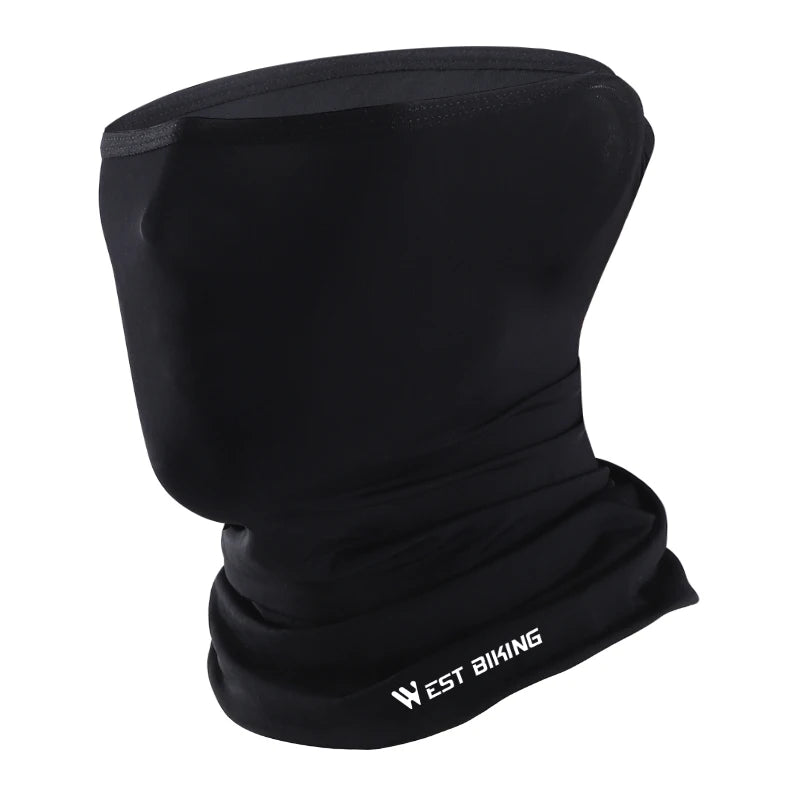 WEST BIKING Summer UV Protection Cycling Scarf Bicycle Face Mask Running Headbands Men Motorcycle Bandana Cooling Sport Gear
