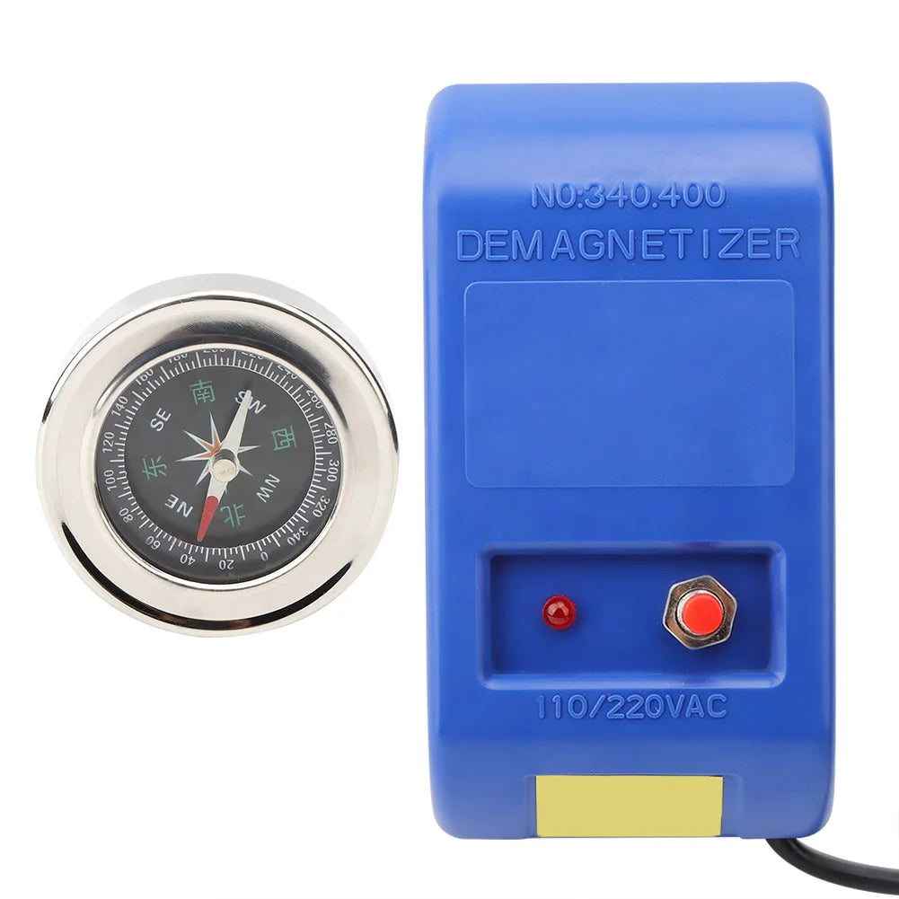 Electrical Demagnetizer Tools Compass Set for Watch Repair Degausser Tool 110V-220V