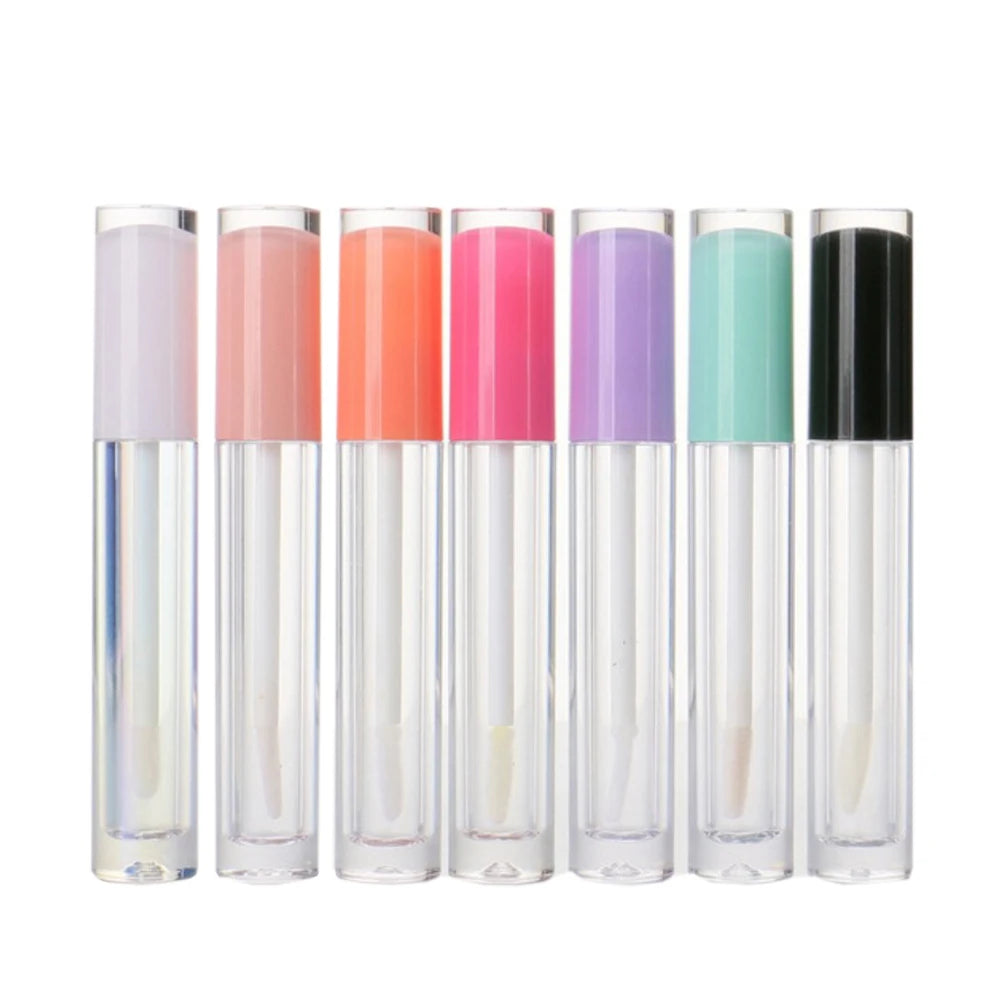 4ML Empty Lip gloss tubes Pudding Shape DIY Lip Balm Bottle Lipstick Cosmetic Packing Containers