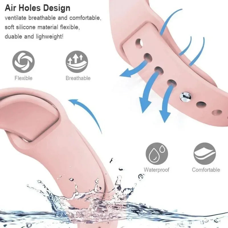 22mm 20mm Watch Silicone Strap For COLMI P81 P71 C8 Max Sport Bracelet For COLMI i28 Ultra P73 V73 P28 Plus C81 M40 M41 i31 i11