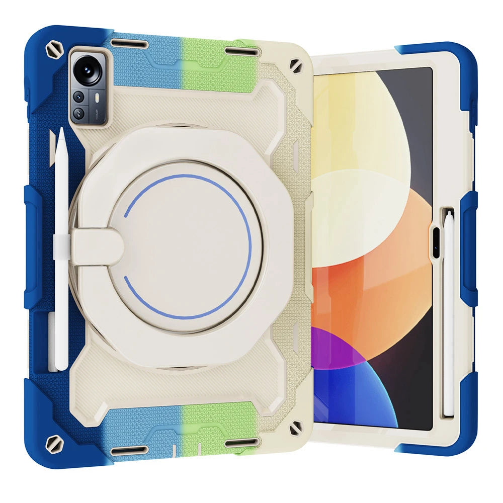 For Xiaomi Redmi Pad 2 11 2025 SE Mini 8.7 Pro 12.1 SE 11 10.61 Xiaomi MiPad 7 11.2 5 6 Pro 12.4 inch 360 Rotating Armor Case