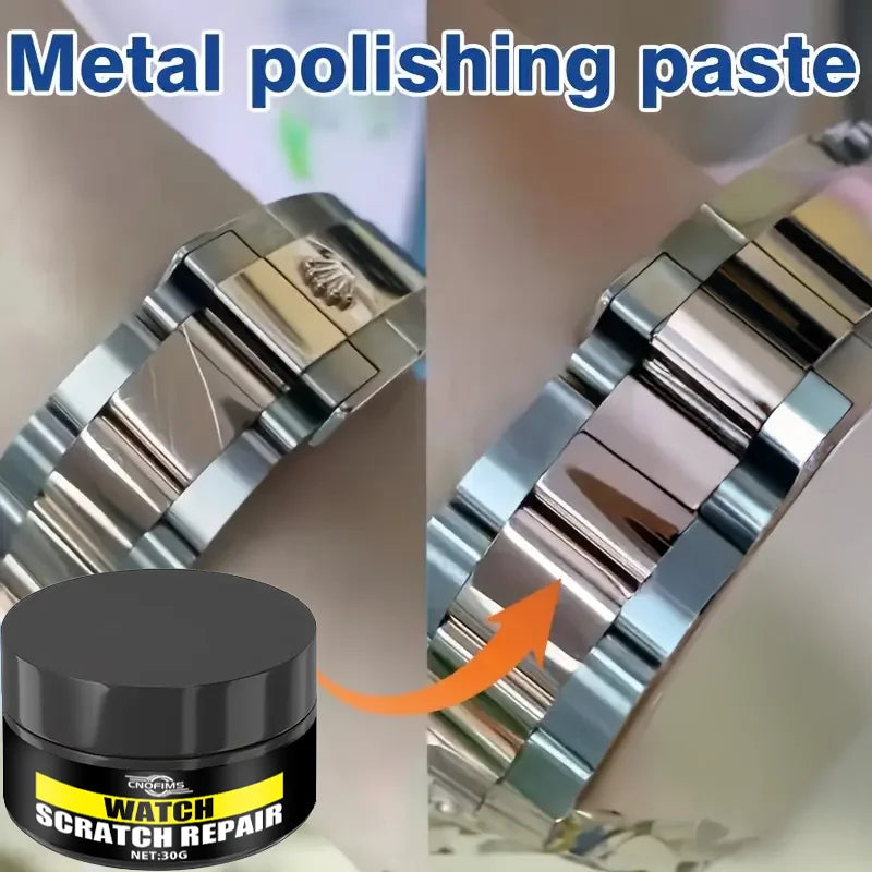 Watch Polish Paste, Strap Scratch Cream, Watch Oxidation Remover (Gold/Silver), Steel Case Scratch Paste, Bezel Polish
