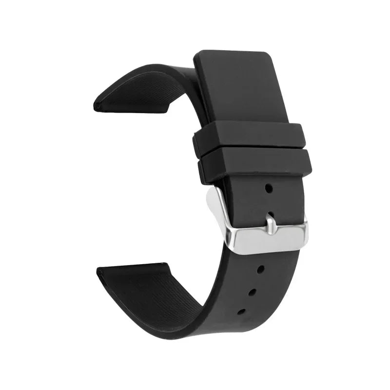 12mm 14mm 16mm 18mm 20mm 22mm 24mm Silicone Strap for Omega Soft Rubber Band Candy Color Men Women Replace Bracelet Accessories