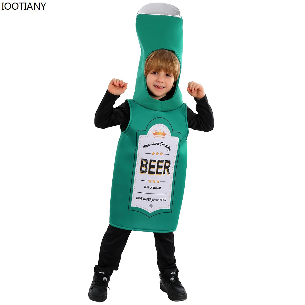 Boy Day Beer Bottle Cosplay Costume School Festival Performance Girl Performances Outfit Oktoberfest Dress Up 2026