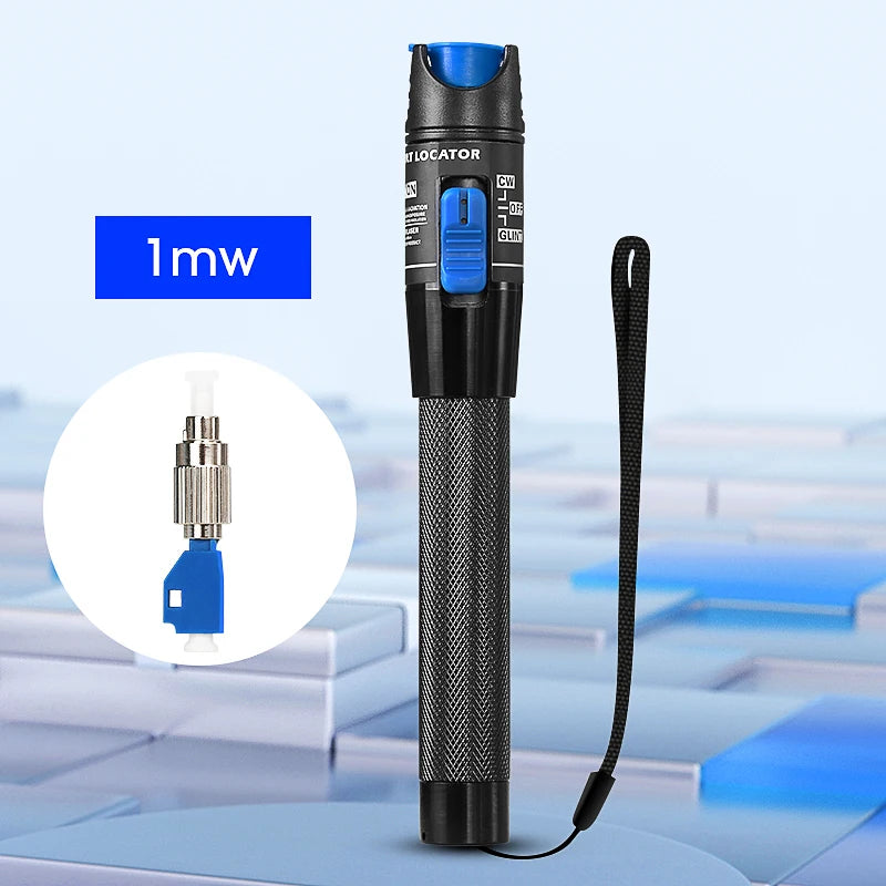 1/10/20/30/50mW Visual Fault Locator Fiber Optic Cable Tester Pen 2.5mm Interface(SC/FC/ST) FTTH Optical Fiber Tester Tool VFL