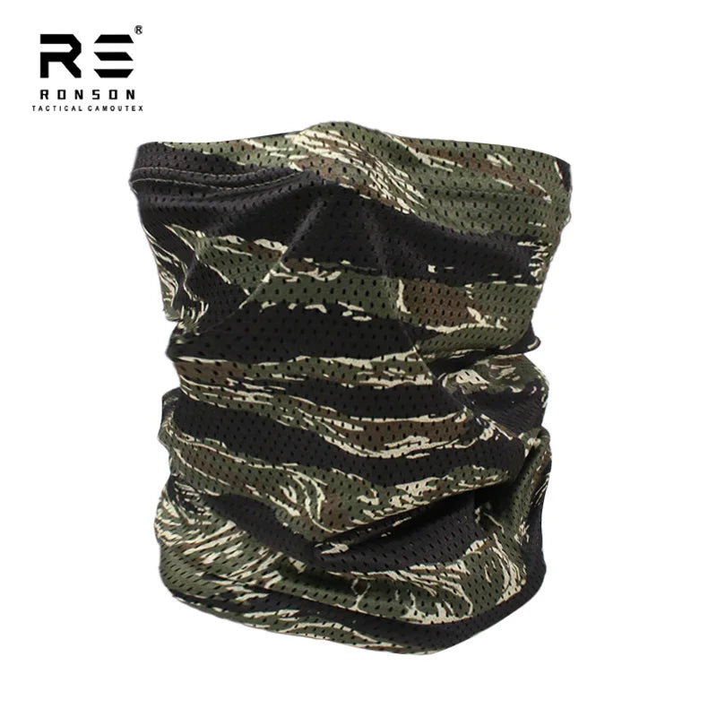 Men's Summer Lightweight Outdoor Cycling Sunscreen Face Mask, Integrated Scarf