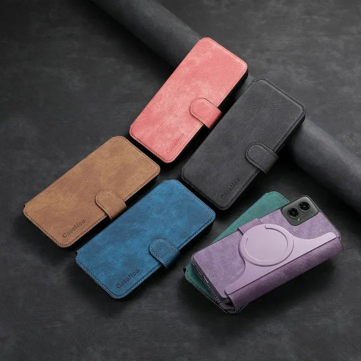 Edge 50 60 Fusion 5G Flip Case For Motorola Edge 60 Pro Detachable Leather Wallet Funda Moto Edge 50 Neo 60s Pro 70 S50 Cover