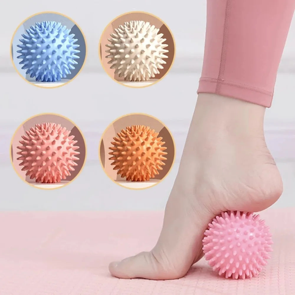 Massage Ball Fascia Ball for Muscle Relaxation Yoga Fitness Shoulder Neck Foot Massage Hard Meridian Massage Ball