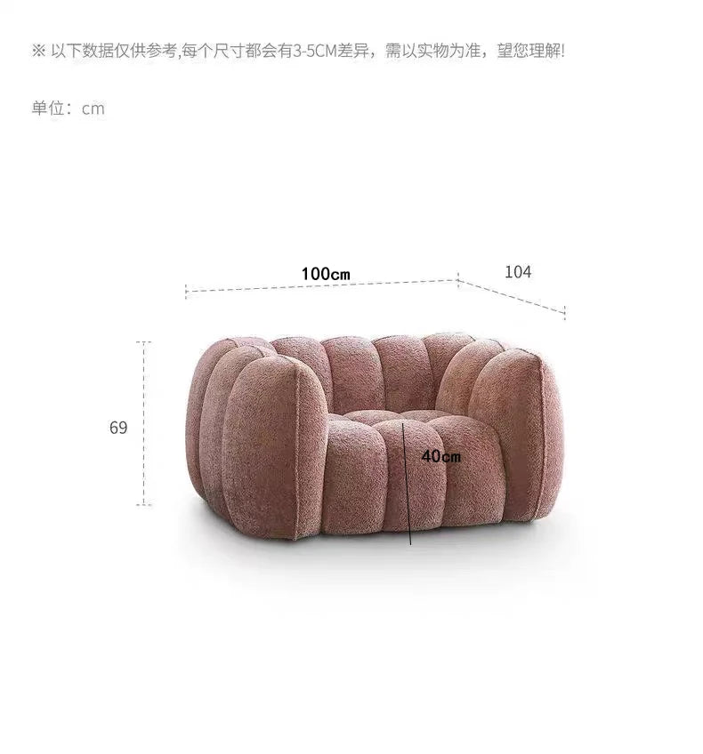 European Upholstered Living Room Sofas Trendy Beauty Comfy Cute Living Room Sofas Simple Aesthetic Canapé Salon Room Furniture