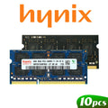 Hynix 10pcs Laptop RAM 4GB 8GB DDR3 DDR3L PC3 PC3L  8500S 10600S 12800S 1066MHz 1333MHz 1600MHz Laptop memory SO-DIMM