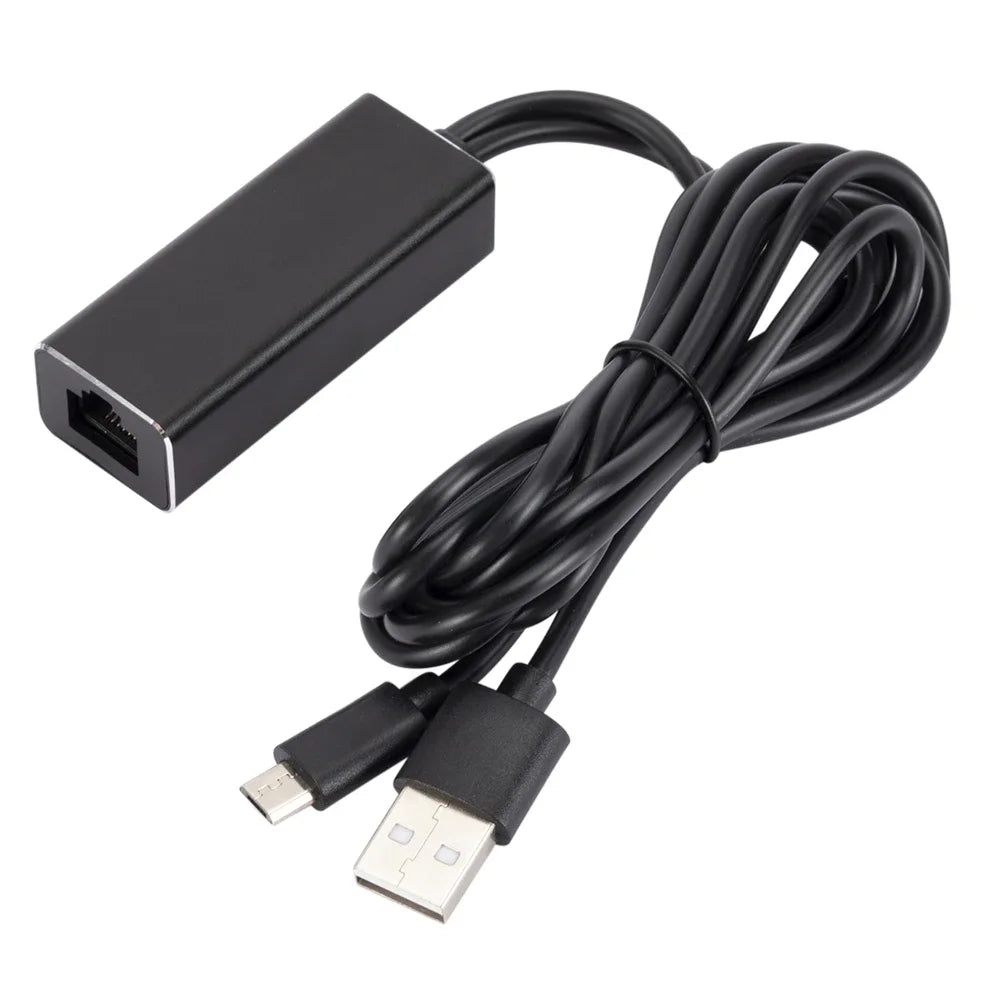 USB 2.0 To RJ45 Ethernet Network Card Adapter Micro USB Power to RJ45 10/100Mbps for Fire TV Stick Chromecast Google