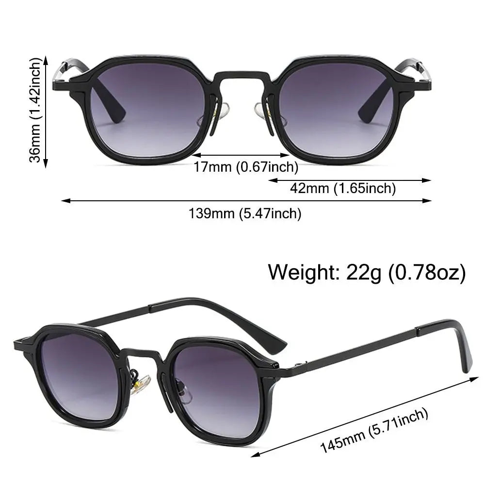Women Men Computer Goggles UV400 Polarized Sunglasses Vintage Eyeglasses Anti-Bluelight Eyeglasses Driving Shades Glasses