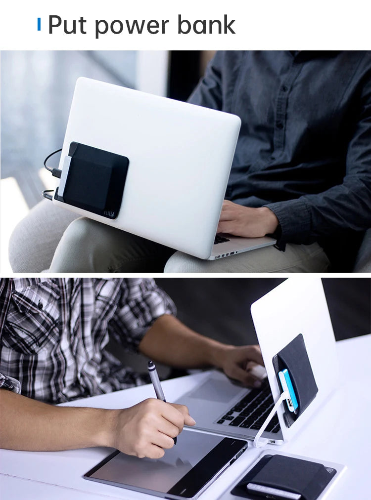 New Slim Mouse Holder Adhesive Elastic Case Pen Stick Cover Lycra Fabric Pocket Sleeve Pouch for Laptop Tablet Wireless Mice