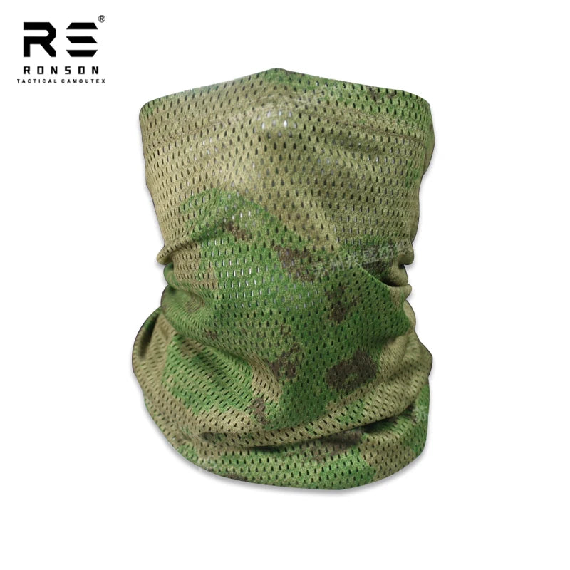 Men's Summer Lightweight Outdoor Cycling Sunscreen Face Mask, Integrated Scarf