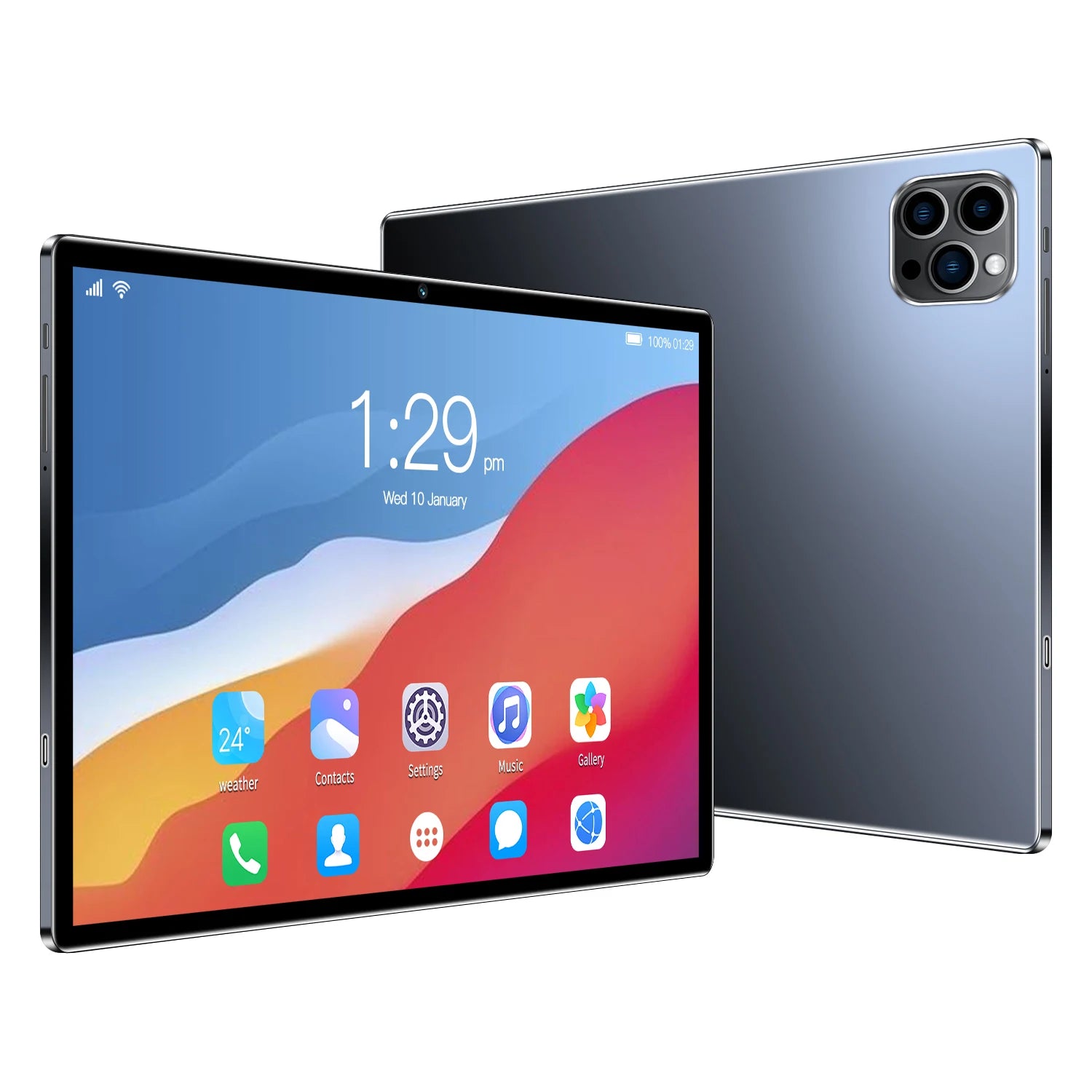 Best Selling Android 10.1-inch Tablet Octa core Dual Cameras Dual SIM 4GB RAM 64GB ROM 5000 Battery Calling Tablet WIFI