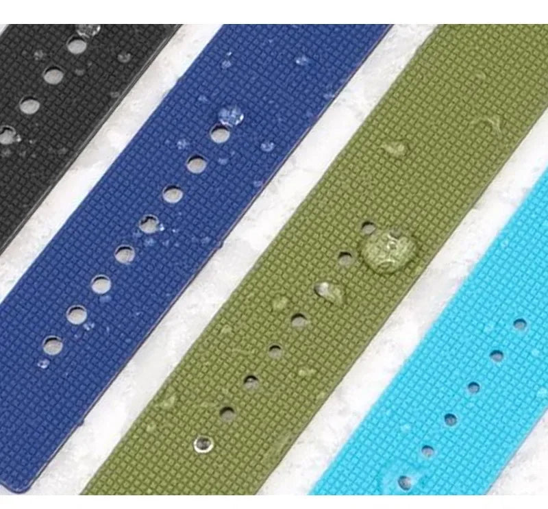 12mm 14mm 16mm 18mm 20mm 22mm 24mm Silicone Strap for Omega Soft Rubber Band Candy Color Men Women Replace Bracelet Accessories