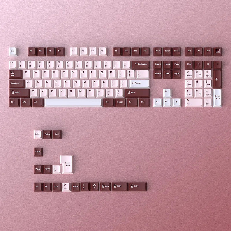121 Keys Minimalist Keyboard Keycaps Emerald Green PBT Double Shot Keycaps Cherry Profile for MX Switches Mechanical Keyboard