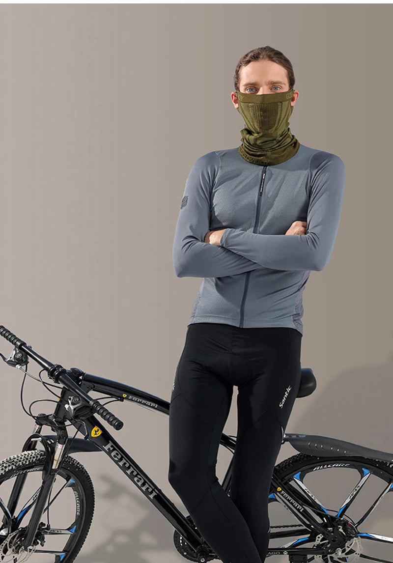 Motorcycle Mask Winter Half Face Mask Windproof Cycling Snowboard Ski Hiking Masks Sport Scarf Neck Gaiter Warm Bicycle Mask