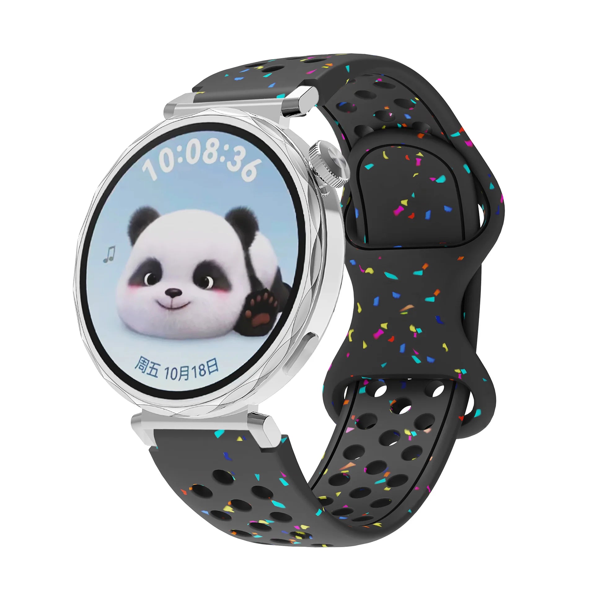 18mm Women Wristband for Huawei Watch GT6 41mm GT5 Pro 46mm Sport Silicone Breathe Strap Bracelet for Huawei Watch GT4 41mm Band