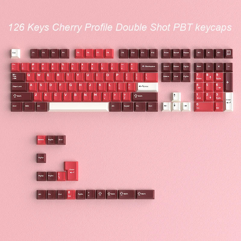 121 Keys Minimalist Keyboard Keycaps Emerald Green PBT Double Shot Keycaps Cherry Profile for MX Switches Mechanical Keyboard