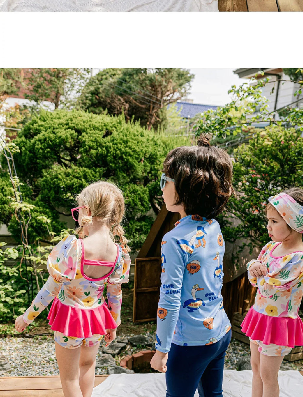 Children's Swimsuit for Boys 2025 New Style Baby Long Sleeved Long Pants Three Piece Set Sunscreen for Boys Aged 3-12 Swimsuit