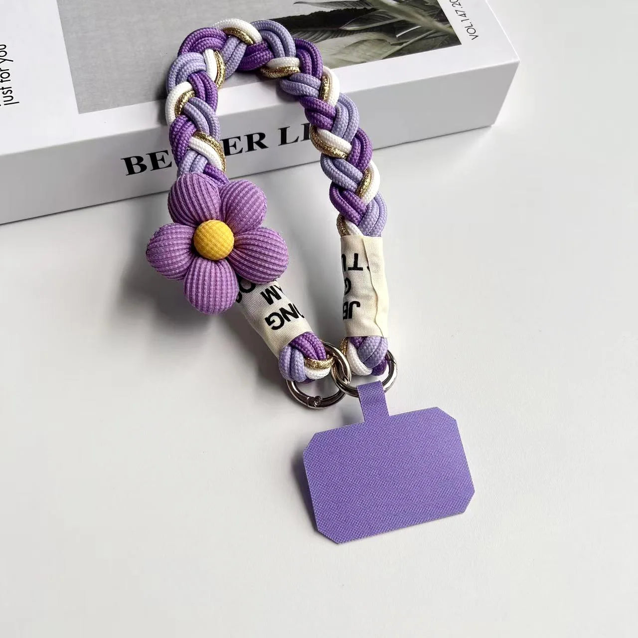 Newly Upgraded Braided Phone Lanyard - Thick & Durable Short Rope, Universal Fit, Anti-Lost, Easy to Hold