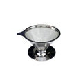 Cone Coffee Filter Screen 304 Stainless Steel Double-layer Espresso Tea Strainer Reusable Coffeeware Kitchen Gadgets