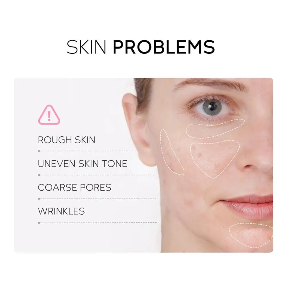 Sakura Skin Care Set facial Cleanser,Serum,Toner,Sunscreen,facial cream Beauty skin care For Women Gifts Routine Travel Kit