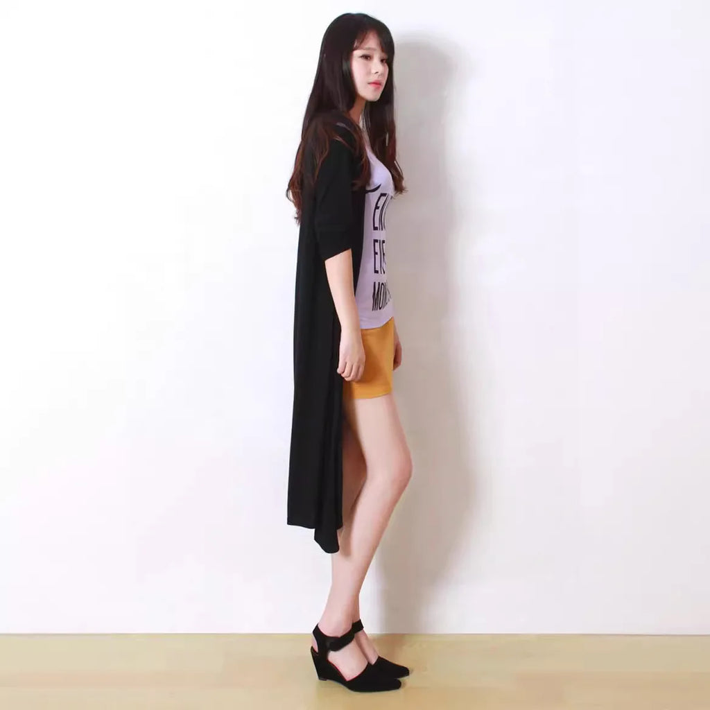 Women's Clothing Autumn Summer Cardigan Extended Modal Shawl Sunscreen Coat Air Conditioning Shirt Long Sleeve Thin Coat Sweater