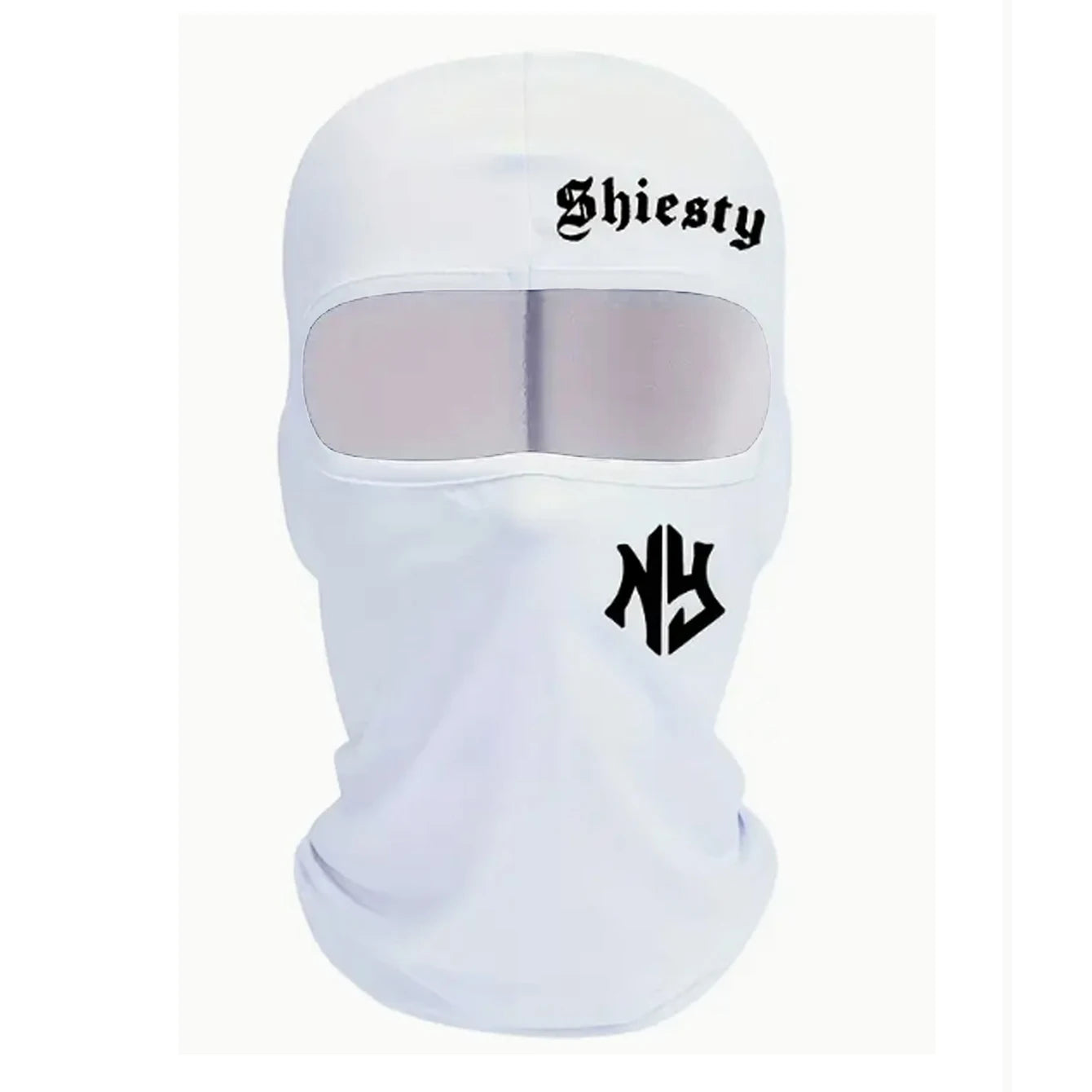 Musion Balaclava Fashion Printed Motorcycle Breathable Mask, Windproof and Sunscreen Full Face Mask Breathable Mesh Air Cushion