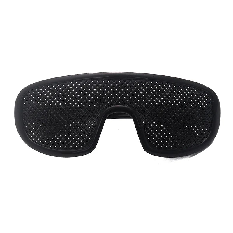 Porous Glasses Improving Small Hole Glasses Pinhole Eyewear Portable Pinhole Sunglasses For Outdoor Use Students Computer Users