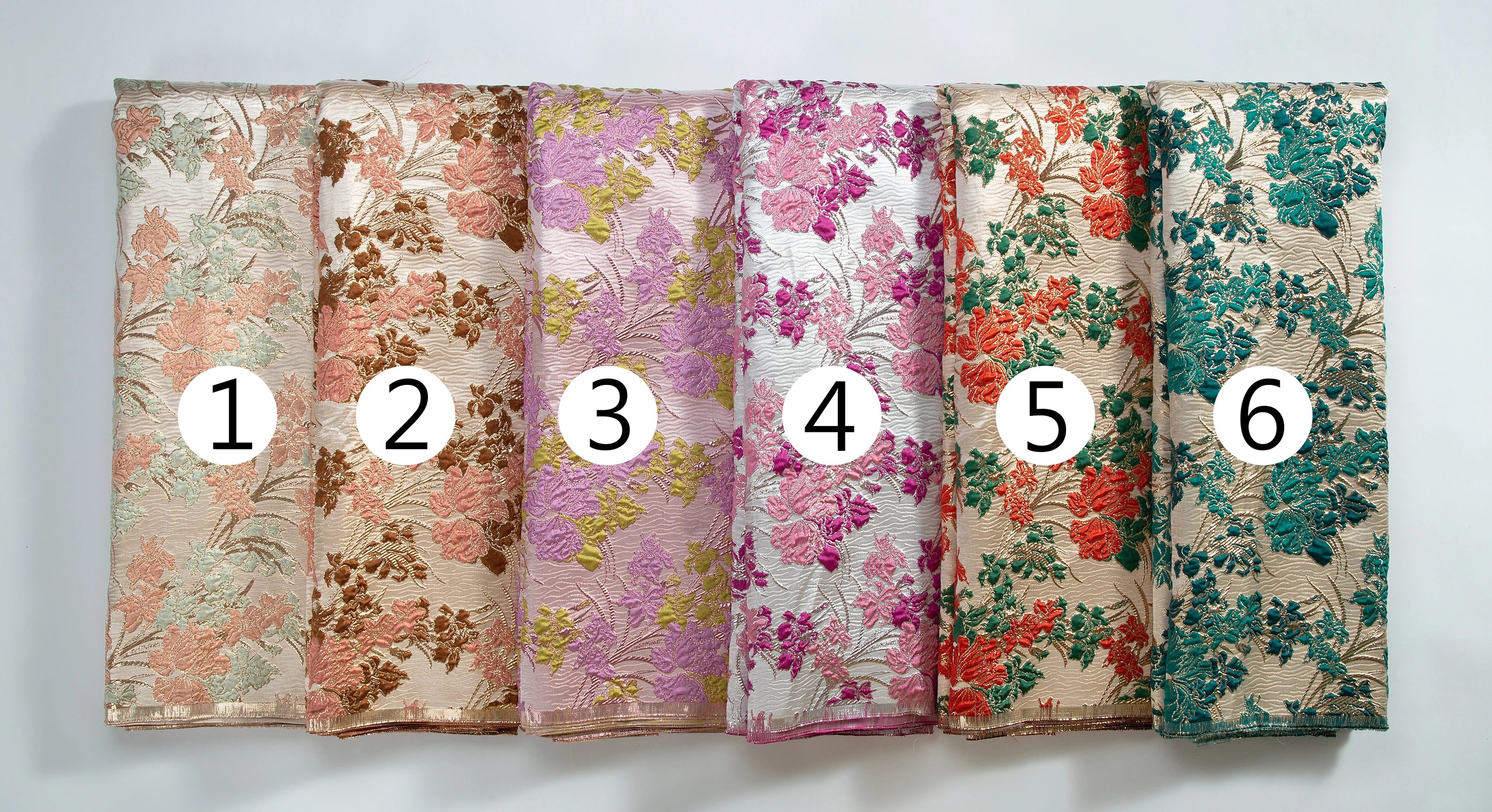 African Brocade Lace Fabrics 2025 Latest Nigerian French Tulle Damask Lace 5 Yards Jacquard For Sewing Women Party Dress A3326