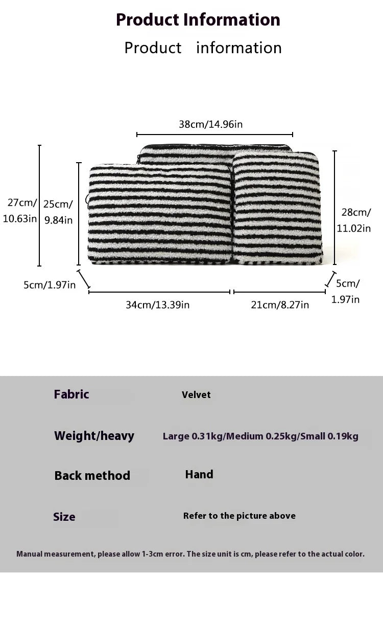Plush Liner Bag Tablet Laptop Case For Ipad Pro11 Air6 4 510.9 Macbook Air13.3 Pro14 Xiaomi Huawei Samsung15.6 Laptop Sleeve