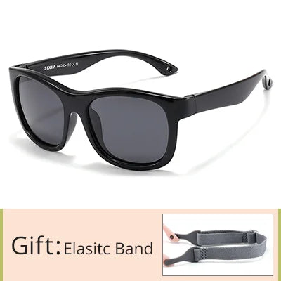 Ralferty Flexible Newborn Children's Glasses Sunglasses Girl Boy Polarized UV400 Protection 0-2 Years Baby Infant Shades Oculos