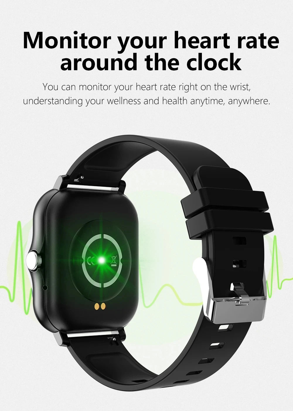 KESHUYOU New Smart Watch Bluetooth Call Answer Text Alerts Heart Rate Monitoring Smartwatch Men Women Holiday Gift