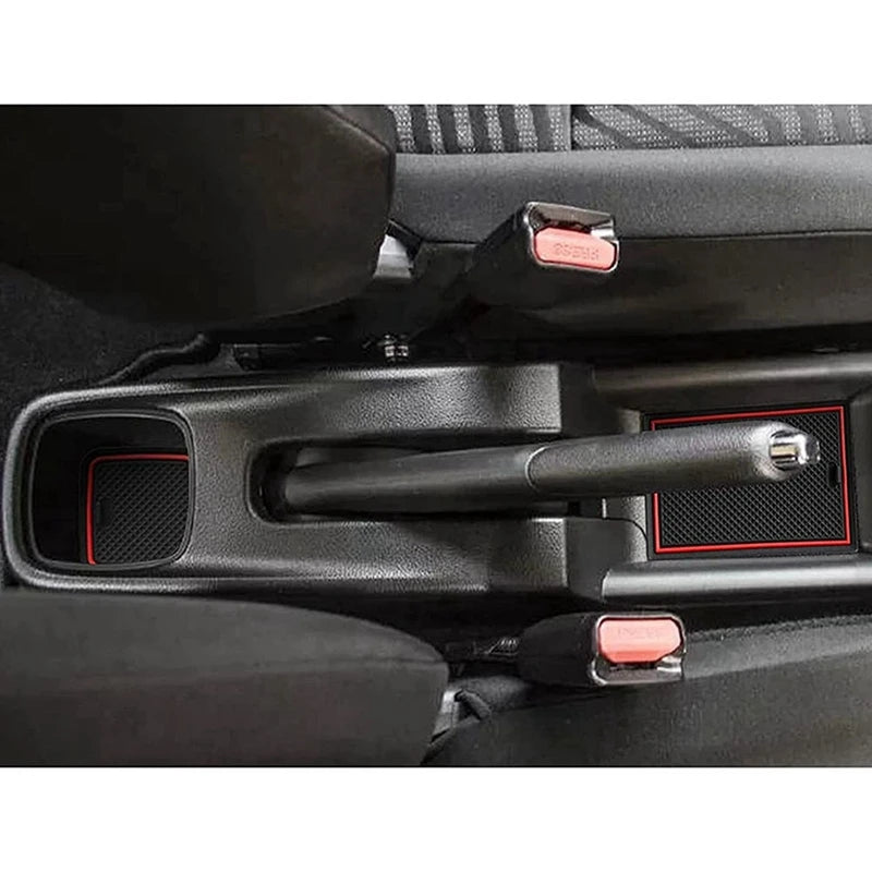 Car Door Slot Mats Console Cup Holder Coaster For Car Non Slip For Suzuki Swift 2017-2021 Accessories