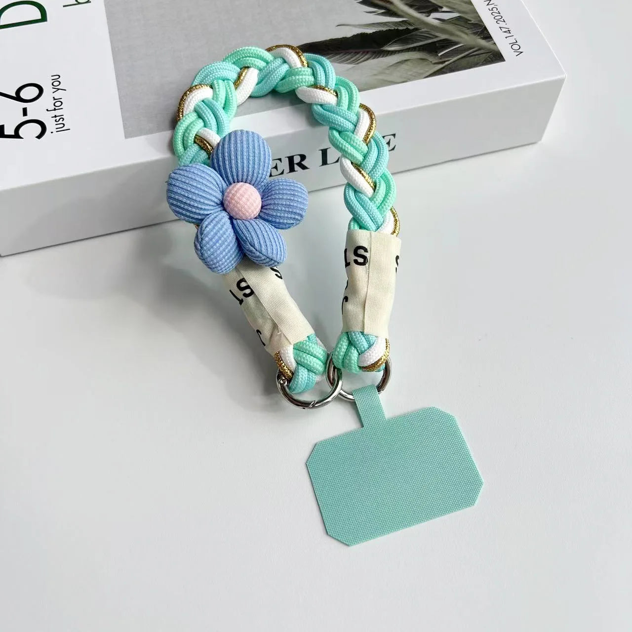 Newly Upgraded Braided Phone Lanyard - Thick & Durable Short Rope, Universal Fit, Anti-Lost, Easy to Hold
