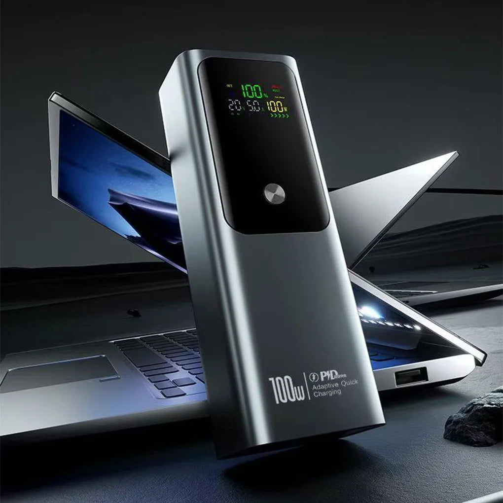 100W Portable Power Source Power Bank For Phone Fast Charging Universal 20000mAh External Power Bank for Iphone Xiaomi