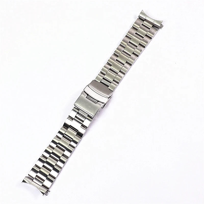 3 Styles 22mm Diving Steel Metal Strap For Duro Mdv107-1A MDV106-1A Watch Wristband Bracelet Watchband Replacement Parts
