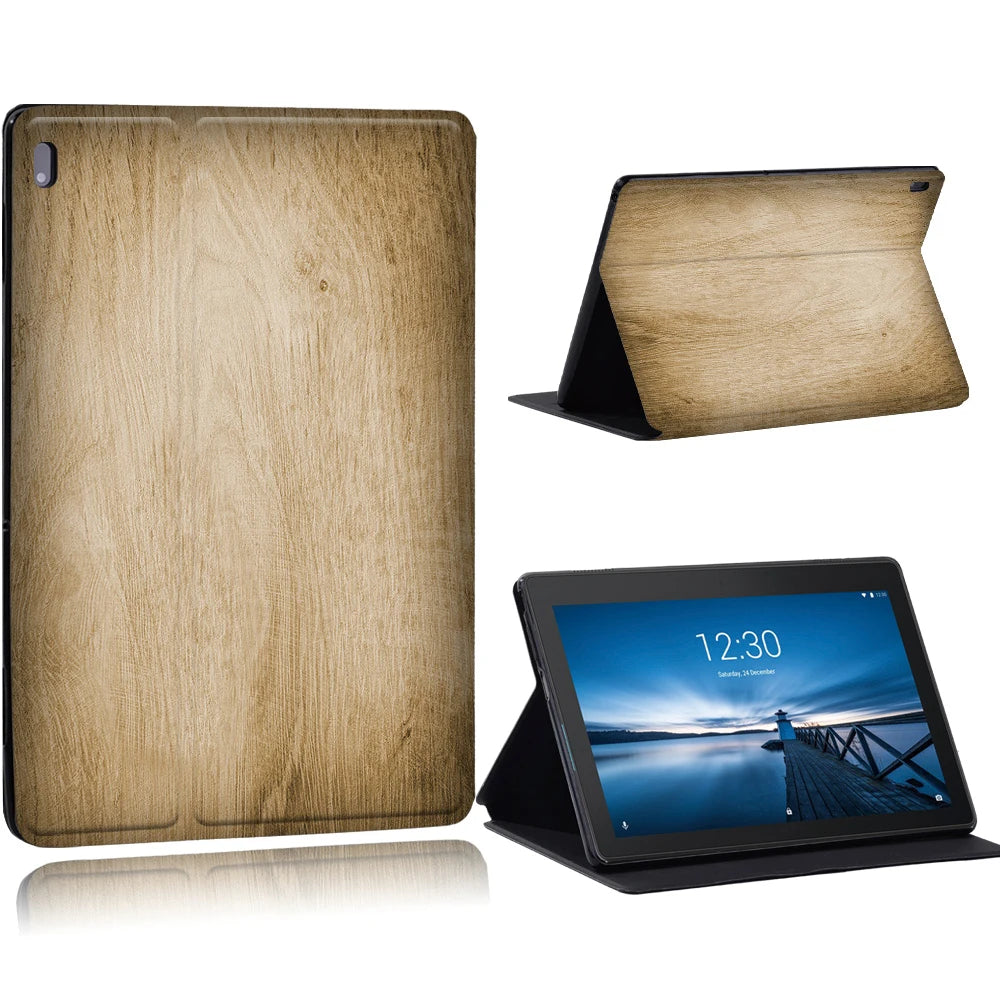 Case for Funda Tablet Lenovo Tab E10 10.1"/Tab M10 10.1"/Smart Tab M10 FHD Plus 10.3" TB-X606F M7 M8 TB-8505 Stand Tablet Cover