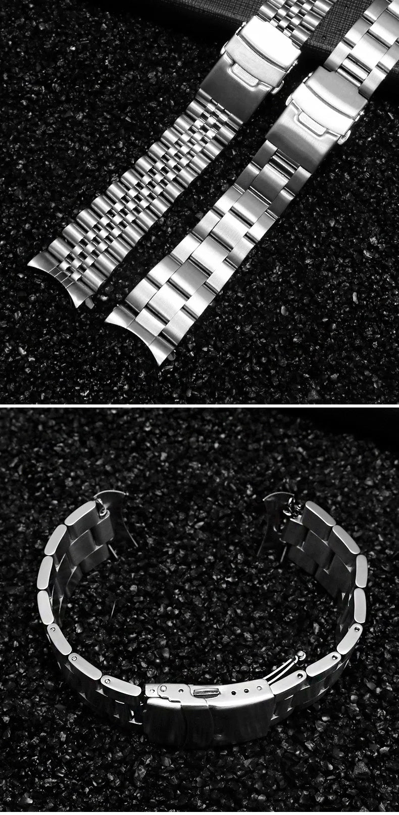 For seiko No. 5 SKX009/007 SKX175/SKX173 Solid Stainless Steel metal Watch Strap 20mm 22mm Watch Accessories Watch Belt Bracelet