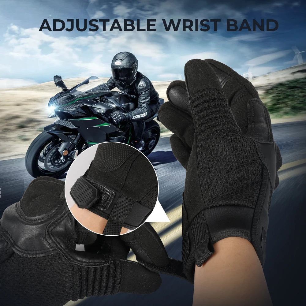 1 Set of Gloves and Balaclava, Touch Screen Anti-skid Protection + Quick-dry Sun-proof Full Face Mask Outdoor Sport Hunting Gear