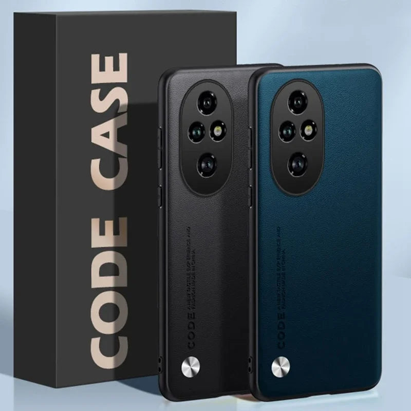 Luxury Leather Phone Case For Honor 200 Pro Protective Cover Matte Silicone Shockproof Case For Honor 200 Lite 5G Honor200 Pro