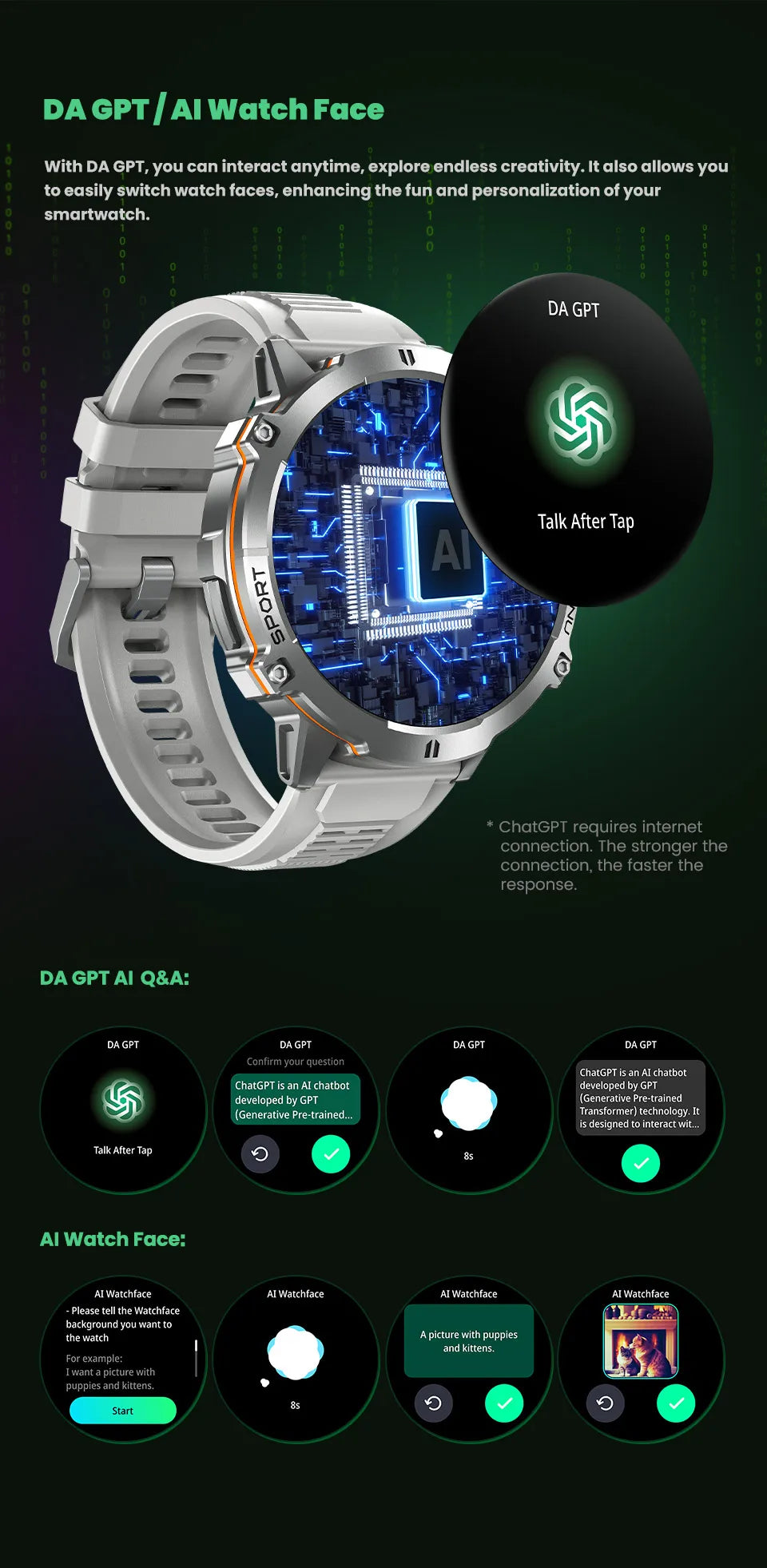 2026 Military TANK X3 Smart Watch Men 1.73" AMOLED Screen 5ATM Waterproof 1000mAh Battery GPS Sports Fitness Track Smart Watches