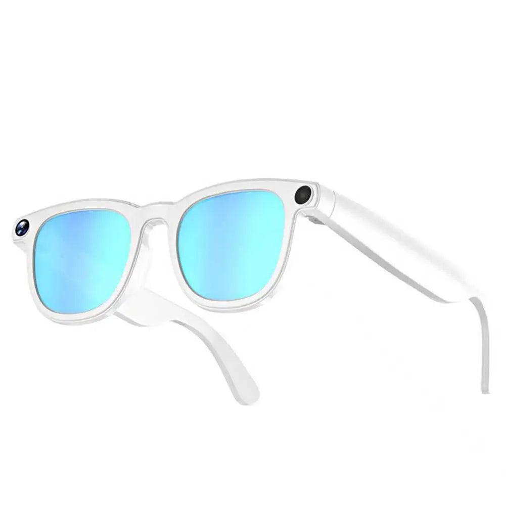 AI Glasses Smart Wearable 12 Megapixel Camera Video For Travel Recording 2K HD Hands Free Photo Capture Carry Gadget Tools